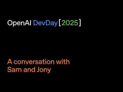 How to Innovate in AI Design with Sam and Jony thumbnail