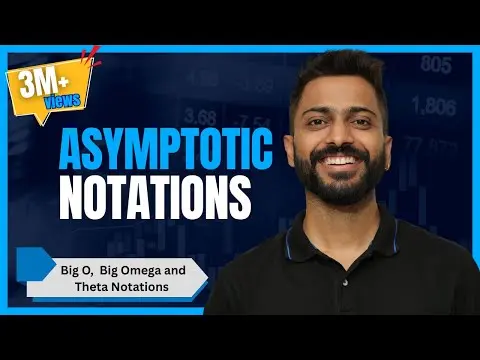 L-1.3: Asymptotic Notations | Big O | Big Omega | Theta Notations | Most Imp Topic Of Algorithm thumbnail