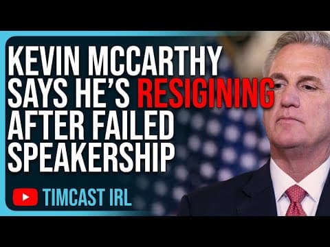 Why Did Kevin McCarthy Resign as House Speaker? thumbnail