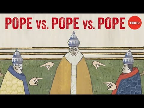 Why Did the Catholic Church Have Three Popes at Once? thumbnail