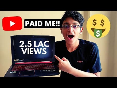 How Much Money Do YouTubers Earn for Views? thumbnail