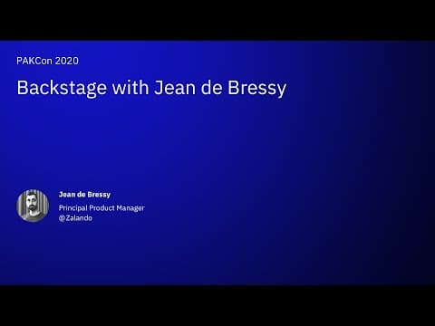 PAKCon 2020: Backstage with Jean de Bressy thumbnail