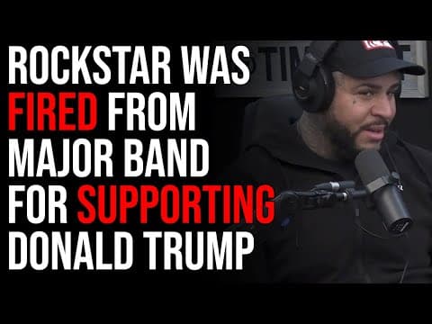 How Supporting Trump Cost a Rockstar His Career thumbnail