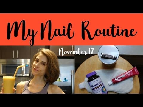 My nail routine & pumpkin smoothie thumbnail