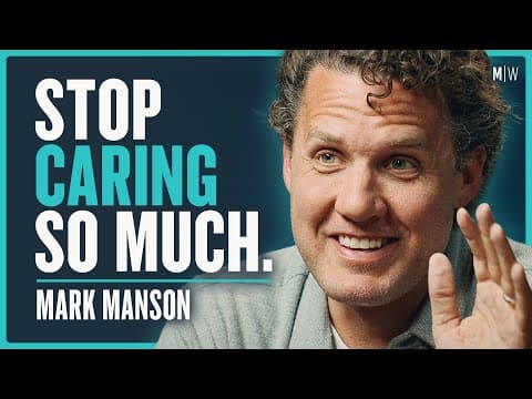19 Raw Lessons You Might Need To Learn Again - Mark Manson (4K) thumbnail