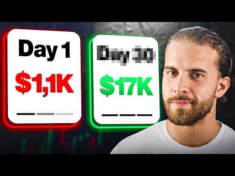 I Turned $1,100 Into $17,000 in 1 Month Trading Forex thumbnail