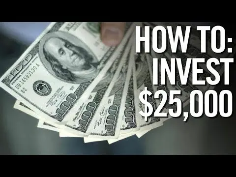 HOW TO INVEST $25,000 📈 Investing Your First 25,000 Dollars thumbnail