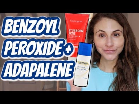 How to use BENZOYL PEROXIDE WITH ADAPALENE| Dr Dray thumbnail