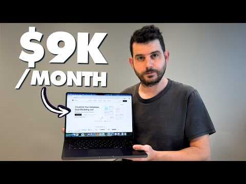 I Built a Niche App to $9K MRR thumbnail
