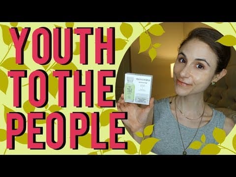 Youth to the People Kale + Green Tea Cleanser & Cream Review| Dr Dray thumbnail