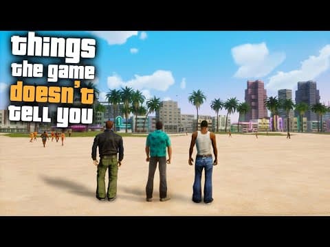 What Are the 20 Things GTA Trilogy Doesn't Tell You? thumbnail