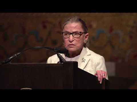 Stanford Rathbun Lecture 2017 - Ruth Bader Ginsburg thumbnail