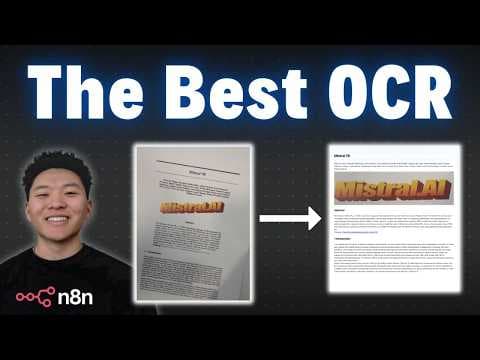 Understand ANY Document with Mistral OCR in n8n (Step-by-Step) thumbnail