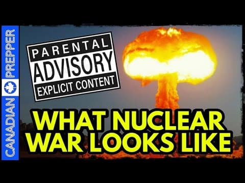 ⚡DISTURBING: Heres What NUCLEAR WAR Will Look Like (DONT WATCH if Sensitive!) thumbnail