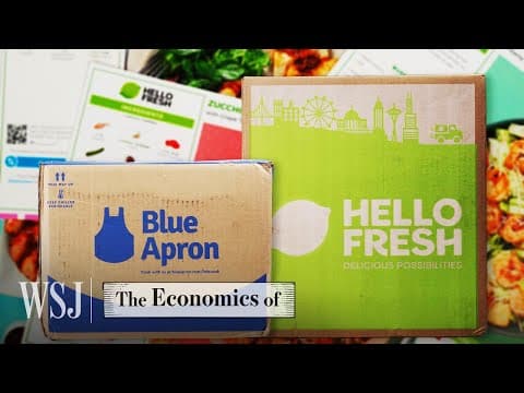 Why Major Meal Kit Companies Lose 90% of Customers in a Year | WSJ The Economics Of thumbnail