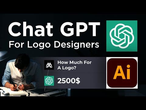 I Collaborated With AI (Chat GPT) To Design A Logo thumbnail