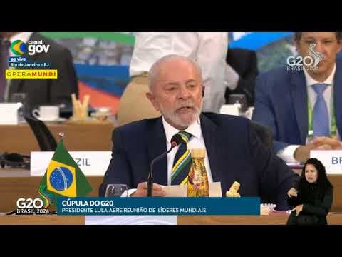 Aliança contra a Fome - Discurso completo de Lula em cerimônia de assinatura no G20 thumbnail