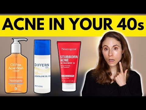 WHY YOU ARE GETTING ACNE IN YOUR 40s 😳 Dermatologist @DrDrayzday thumbnail