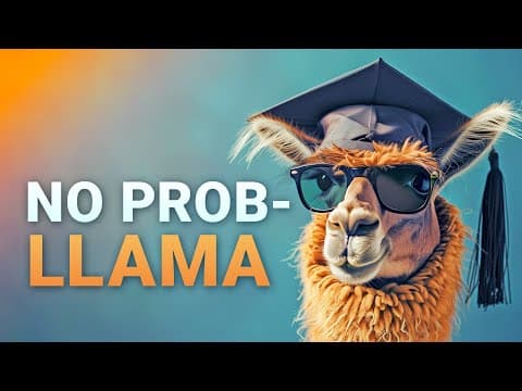 Meta’s Llama3 AI: ChatGPT Intelligence… For Free! thumbnail