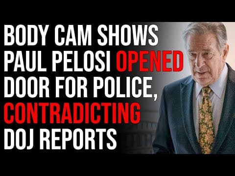 Did Paul Pelosi Really Open the Door for Police? thumbnail