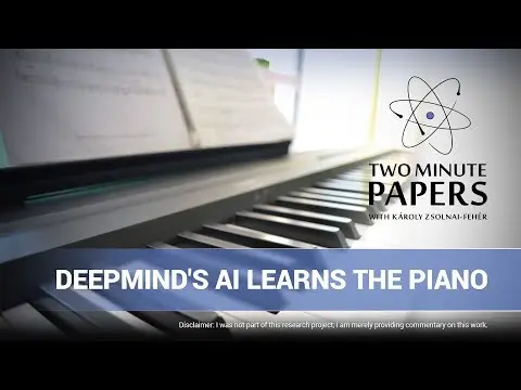 DeepMind's AI Learns The Piano From The Masters of The Past thumbnail