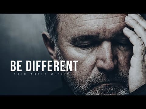 BE DIFFERENT | Best Motivational Video Speeches Compilation for Success thumbnail