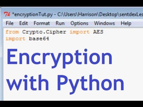 Python Encryption Tutorial with PyCrypto thumbnail