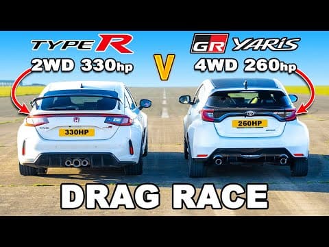 Which is Faster: Honda Civic Type R or Toyota GR Yaris? thumbnail