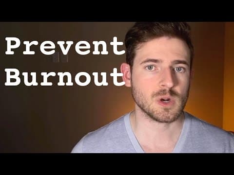 How to Prevent Burnout as a Software Engineer thumbnail