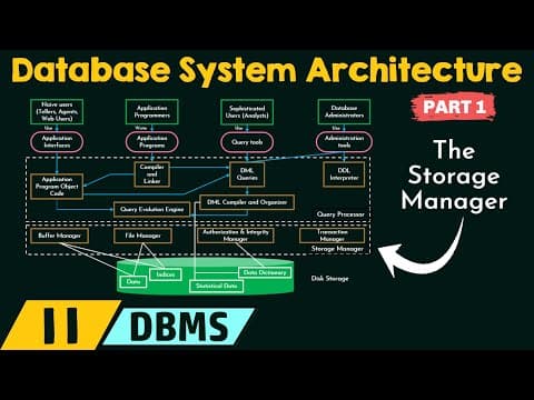 Database System Architecture - Part 1 thumbnail