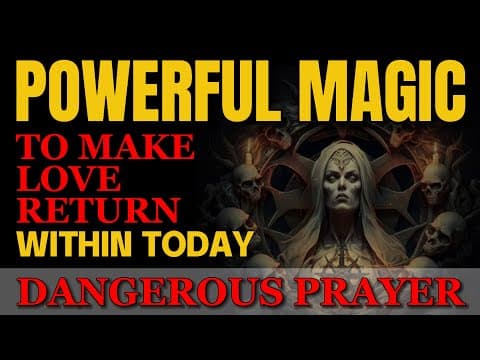 SHOCKING PRAYER | SAY THIS PRAYER AND THAT PERSON WILL LOVE YOU FOREVER. THE BEST OF ALL LOVE SPELLS thumbnail