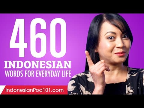 Apa Kata-Kata Umum dalam Bahasa Indonesia? thumbnail