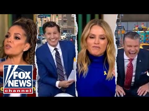 Fox News’ hosts crack up over 'The View's' Trump meltdown thumbnail