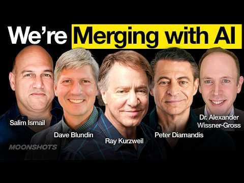 The Singularity Countdown: AGI by 2029, Humans Merge with AI, Intelligence 1000x | Ray Kurzweil thumbnail