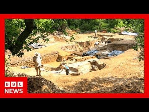 Humans made fire 350,000 years earlier than previously thought | BBC News thumbnail