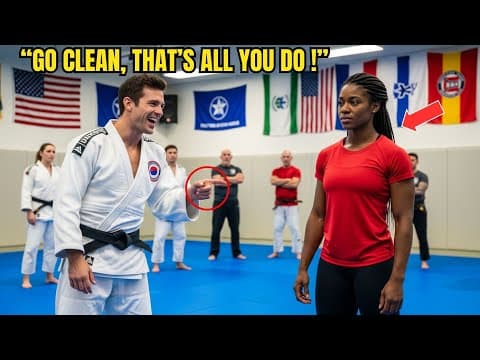 Black Belt Dared a Black Woman to Fight “for Fun” — Seconds Later, the Dojo Went Silent thumbnail