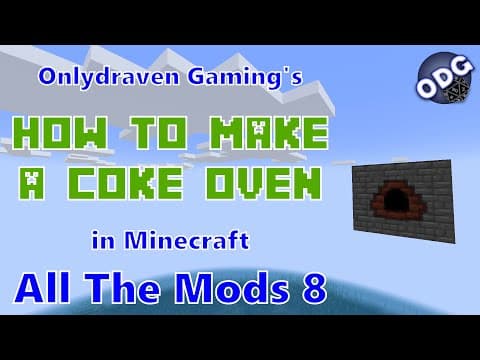 How to Make and Use a Cold Coke Oven in Minecraft thumbnail