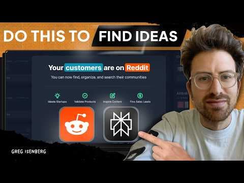 How to Use Reddit and AI for Startup Ideas thumbnail