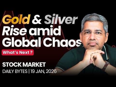 What Led to Gold & Silver Rise Today? Global Chaos | Realty Stocks Decline | Alok Jain thumbnail