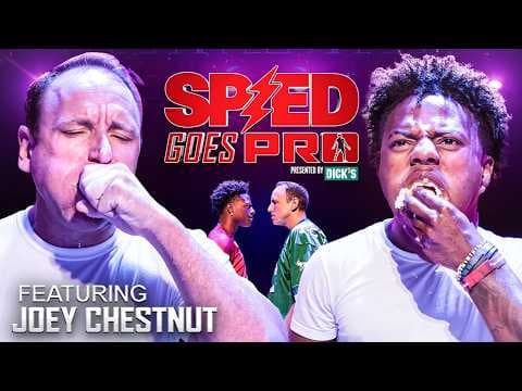 SPEED GOES PRO, EPISODE 3: JOEY CHESTNUT (Competitive eating) thumbnail