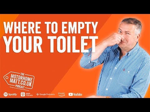 Where should you empty your motorhome toilet waste? thumbnail