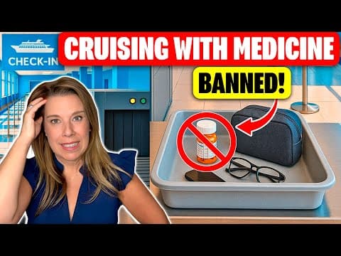 How to Pack Medication for a Cruise (CRUISE & TRAVEL RULES 2026) thumbnail