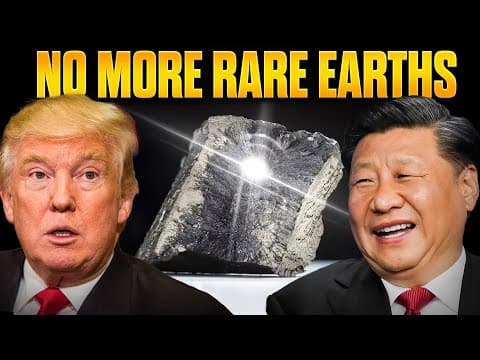 China Rare Earth Ban Changes EVERYTHING for the United States thumbnail