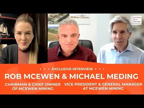 McEwen, Meding: Buying Gold Juniors Now, Watching Copper Demand Build thumbnail