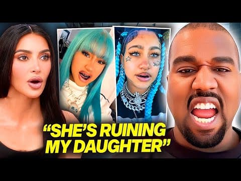 Kanye Is CRASHING OUT LIVE On How Kim Kardashian Is DESTROYING North West's Life ( This is So Sad ) thumbnail