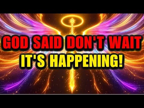 Chosen One, God Is Speaking Directly To You — You Must Hear It RIGHT NOW! 🔥 thumbnail