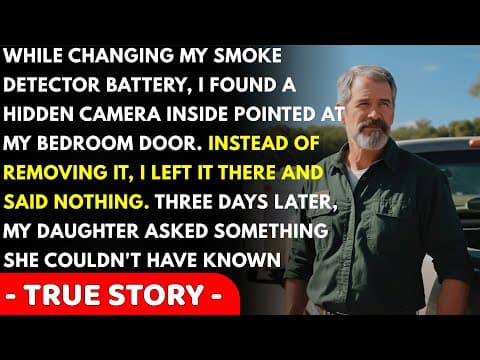 I Found a Camera Hidden in My Smoke Detector — So I Said Nothing… Then My Daughter Slipped... thumbnail