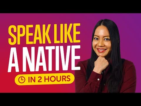 How to Speak Indonesian Like a Native in 2 Hours thumbnail