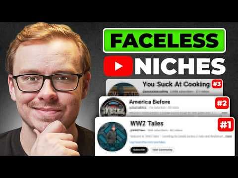 5 Faceless YouTube Niches That Will Make People Rich in 2026 thumbnail