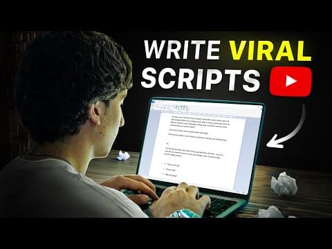 How to Script YouTube Videos That Blow Up Every Single Time thumbnail